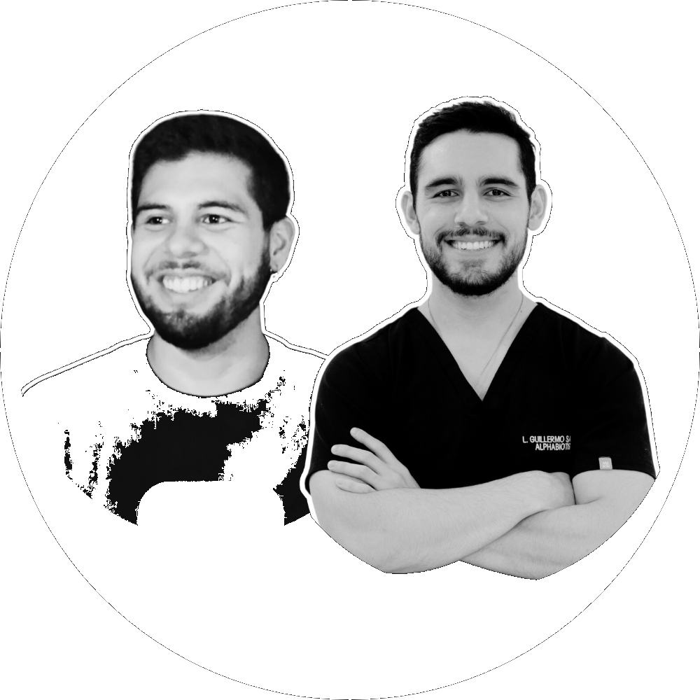 Memo y Abraham Salcido — fundadores de Vida Alpha Suplementos
