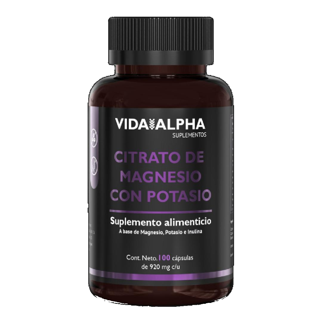 Citrato de Magnesio con Potasio Vida Alpha